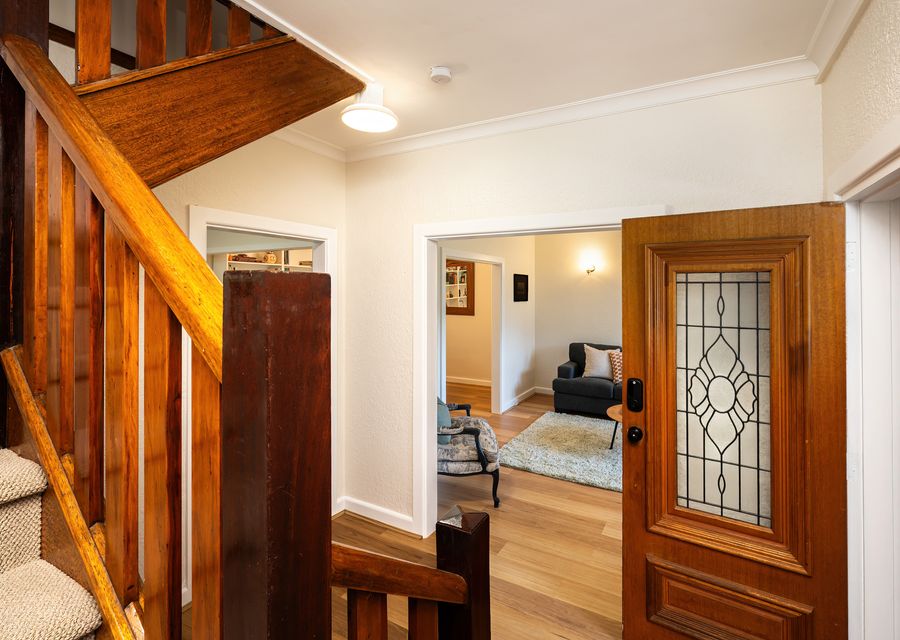 Front entrance into the property