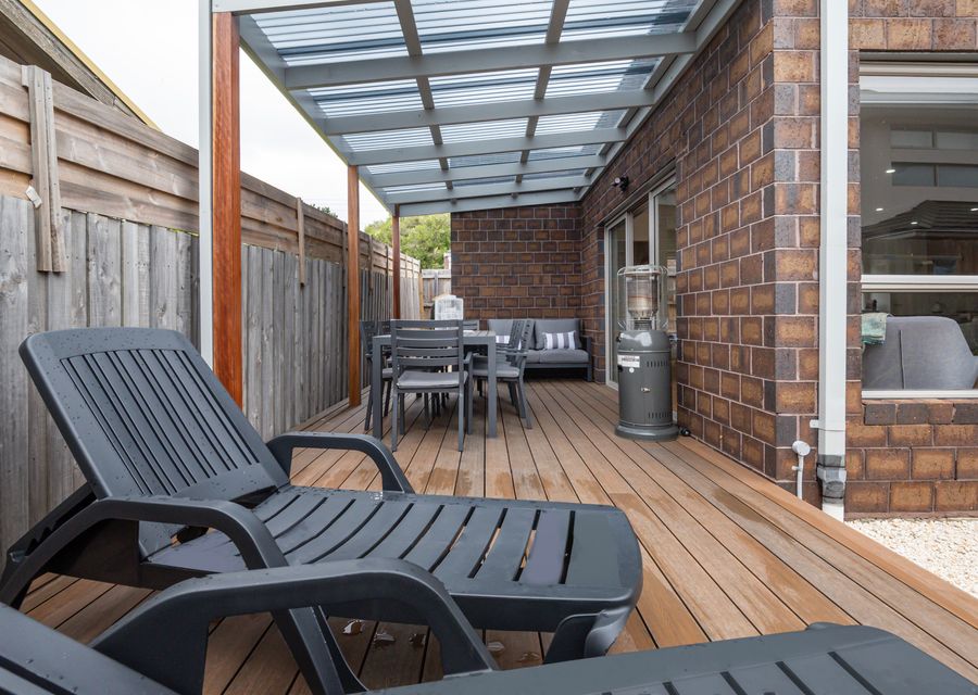 Outdoor entertaining space to relax and enjoy