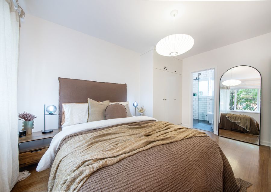 Bedroom with ensuite bathroom