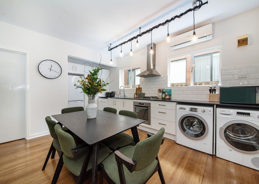 Dining set up for 6 people