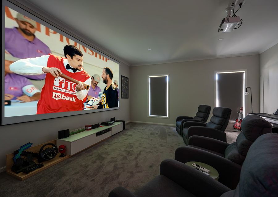State of the art cinema room 
