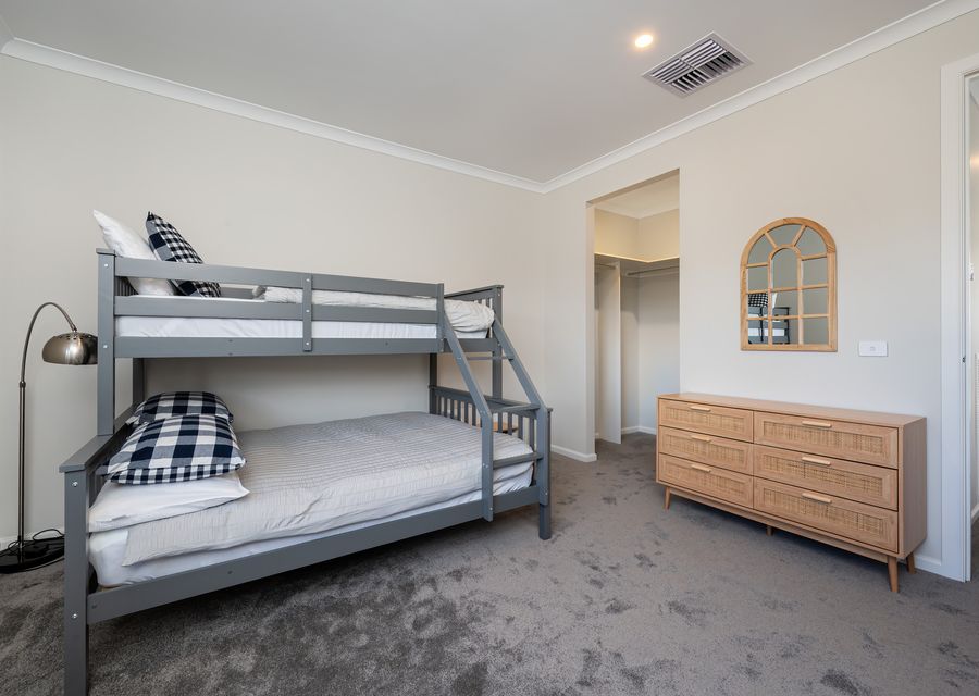 Bedroom four with tri bunk 