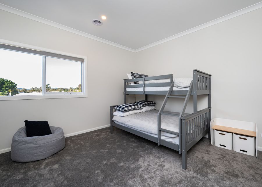 Bedroom four with tri bunk 