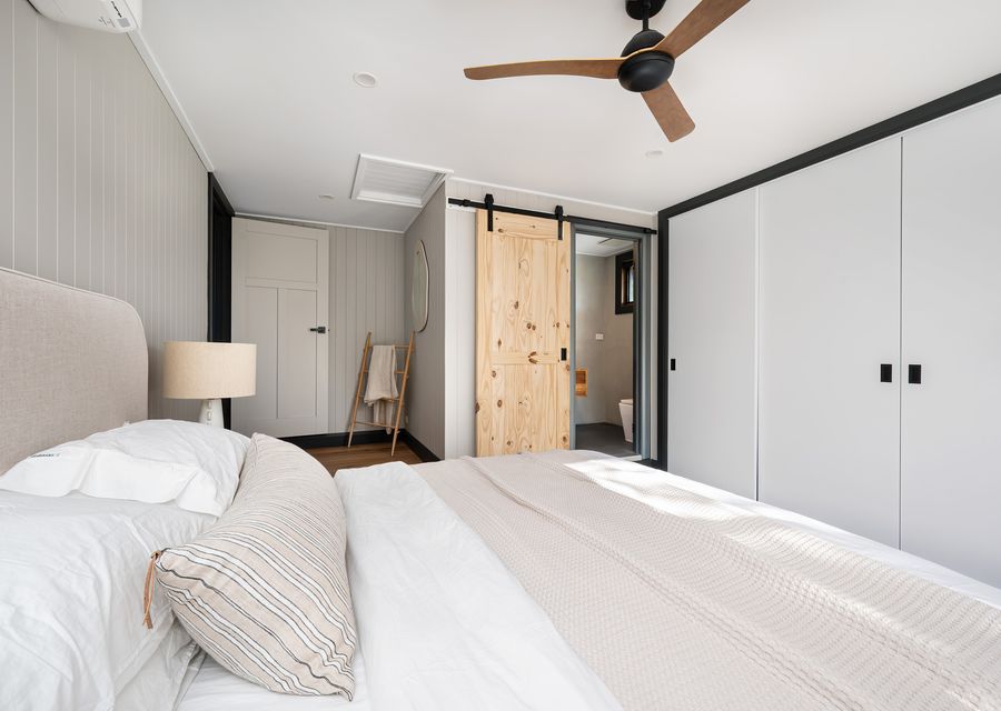 Bedroom 1 with King bed and ensuite