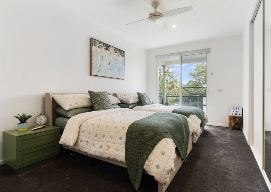Bedroom with two double beds 