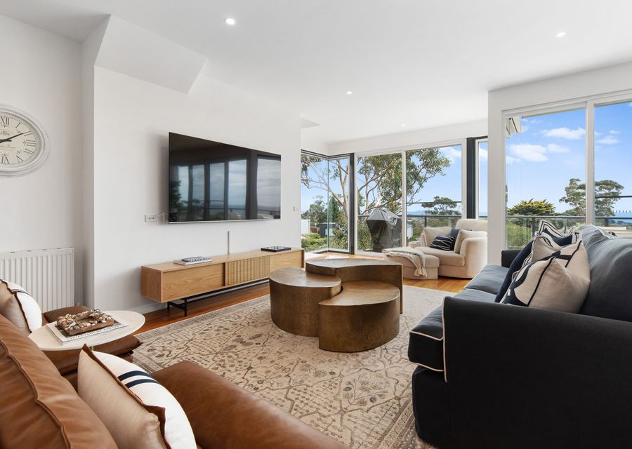 Living room with Smart TV