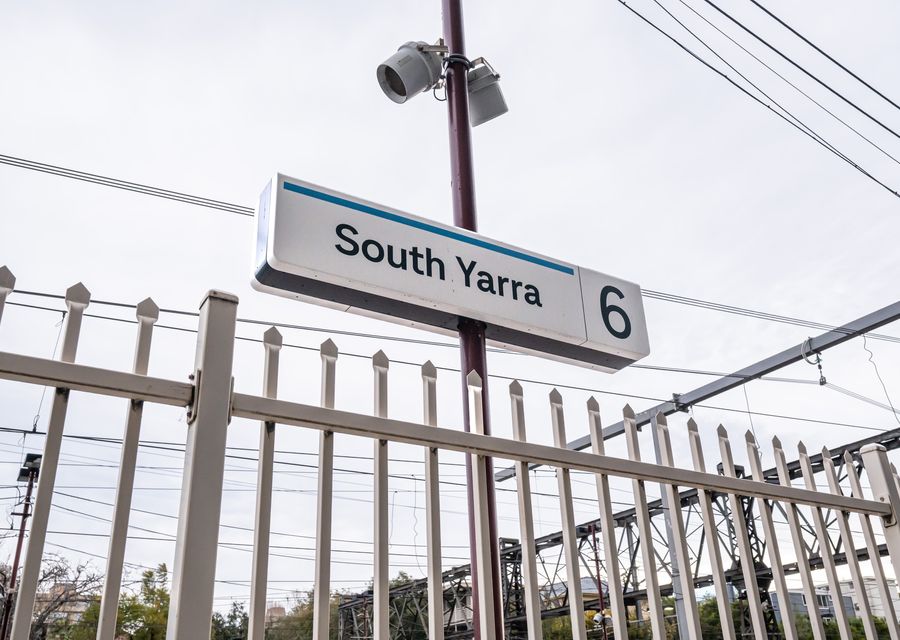 South Yarra Station within walking distance