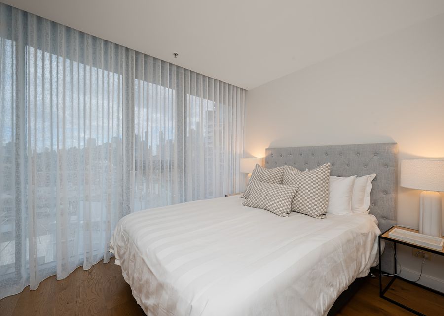 Bedroom one with Queen bed and ensuite