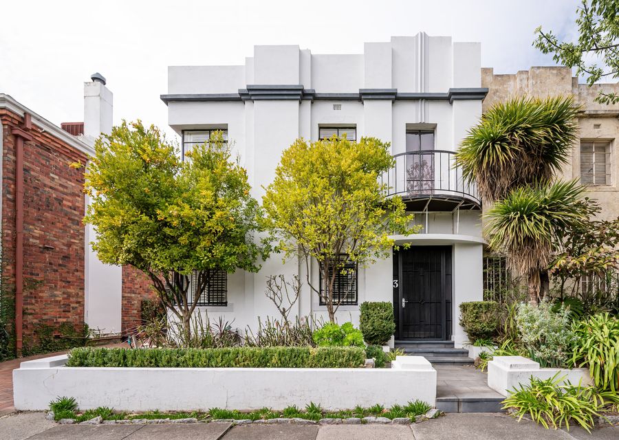 Stunning Art Deco front facade 