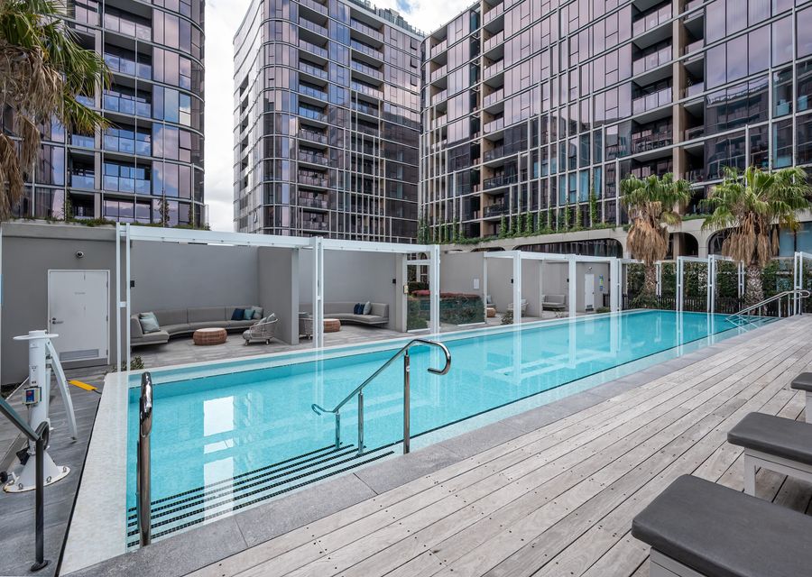 Communal Solar Heated Pool