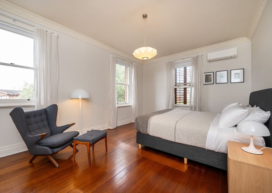 Master bedroom with split system airconditioning