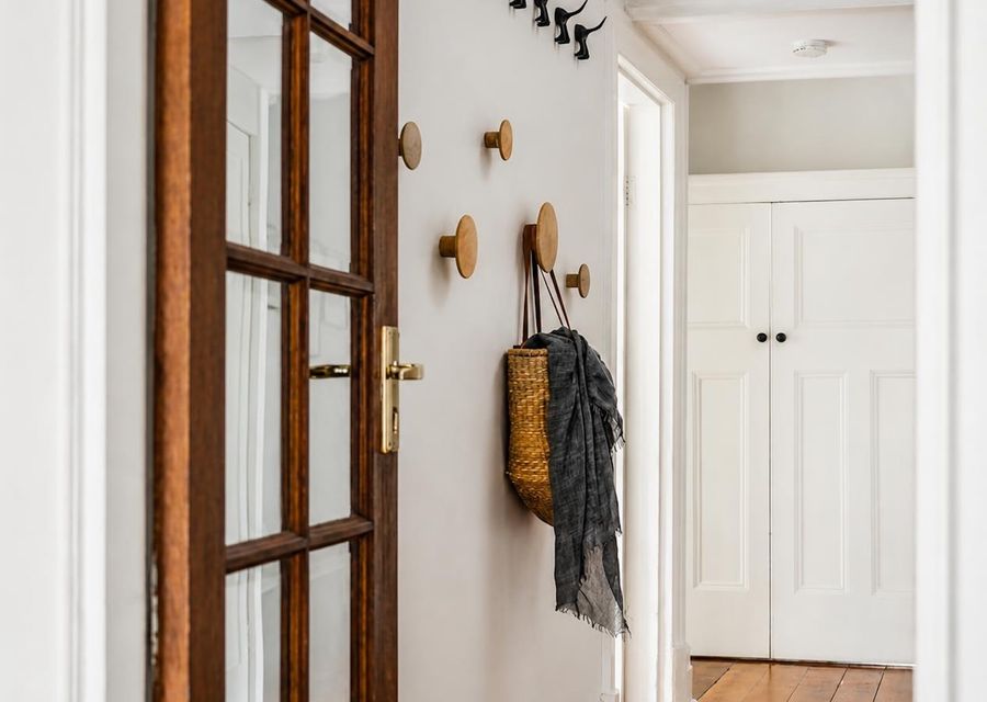 Welcoming entry with charming period details