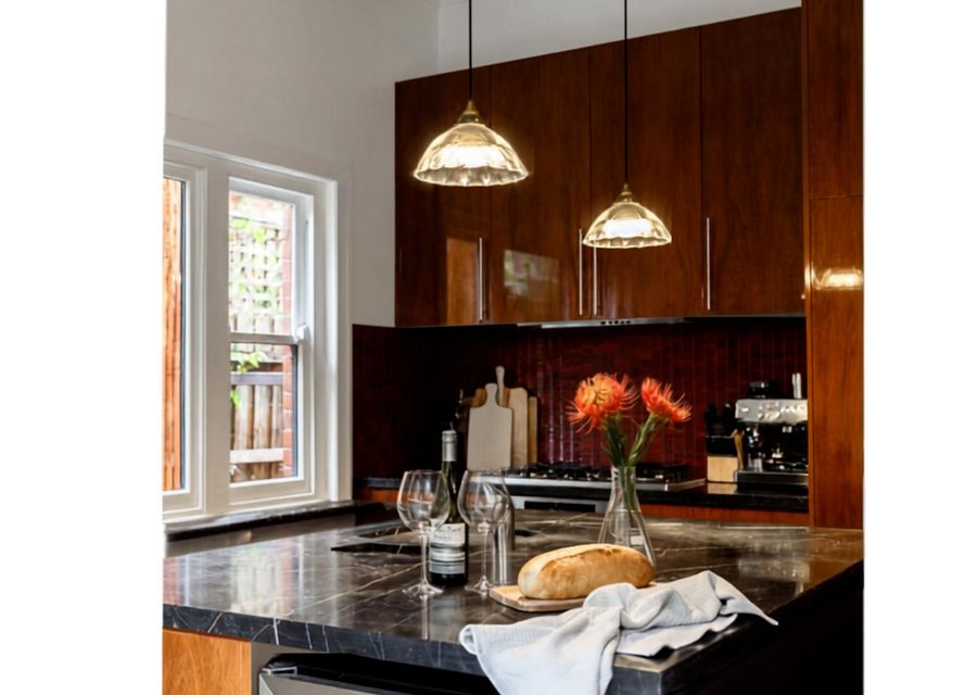 Kitchen essentials thoughtfully provided for your stay