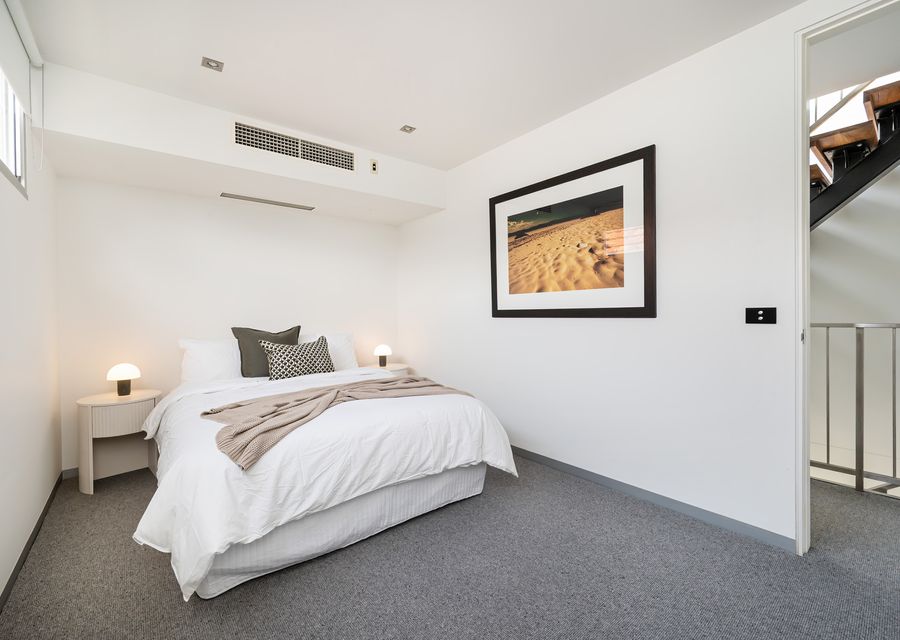 Bedroom 2 with Queen bed and ducted heating / cooling