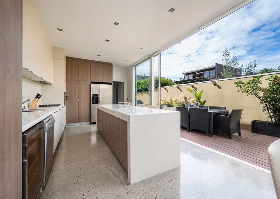 Indoor-outdoor cooking and living at its best