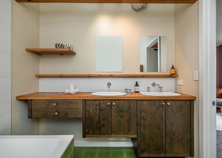 Double vanity with plenty of storage