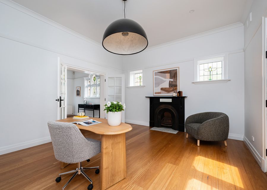 Dedicated office or games room with foosch ball 