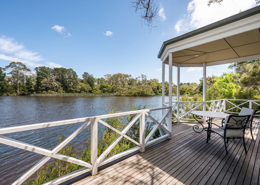Sit out by the lake and enjoy the view