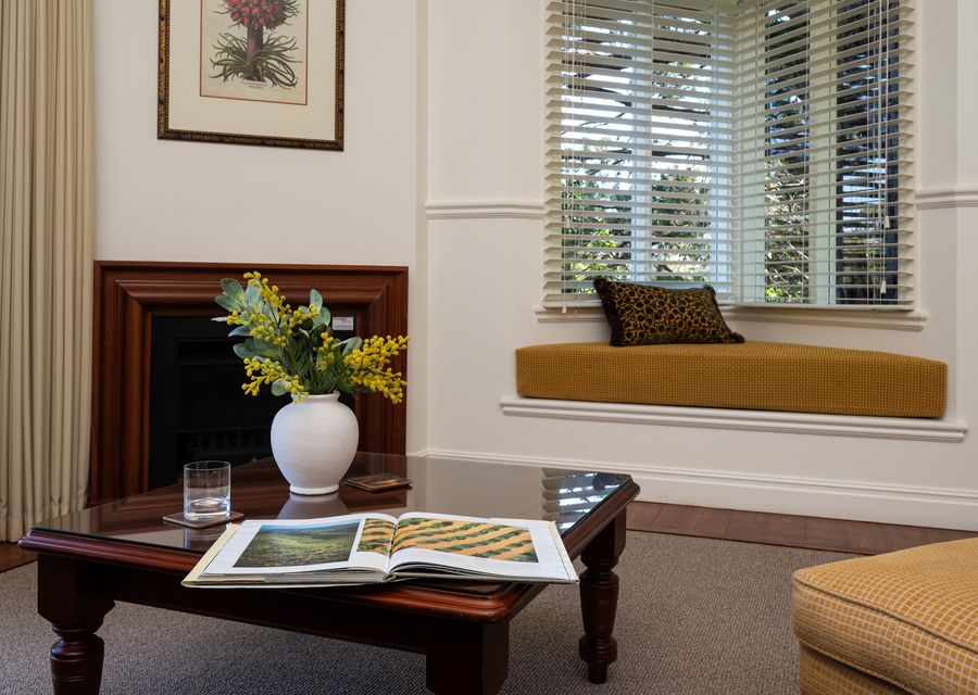 The house is very cosy, thanks to the fireplaces in lounge areas