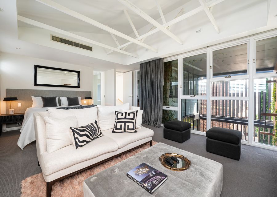 Master bedroom's mini lounge