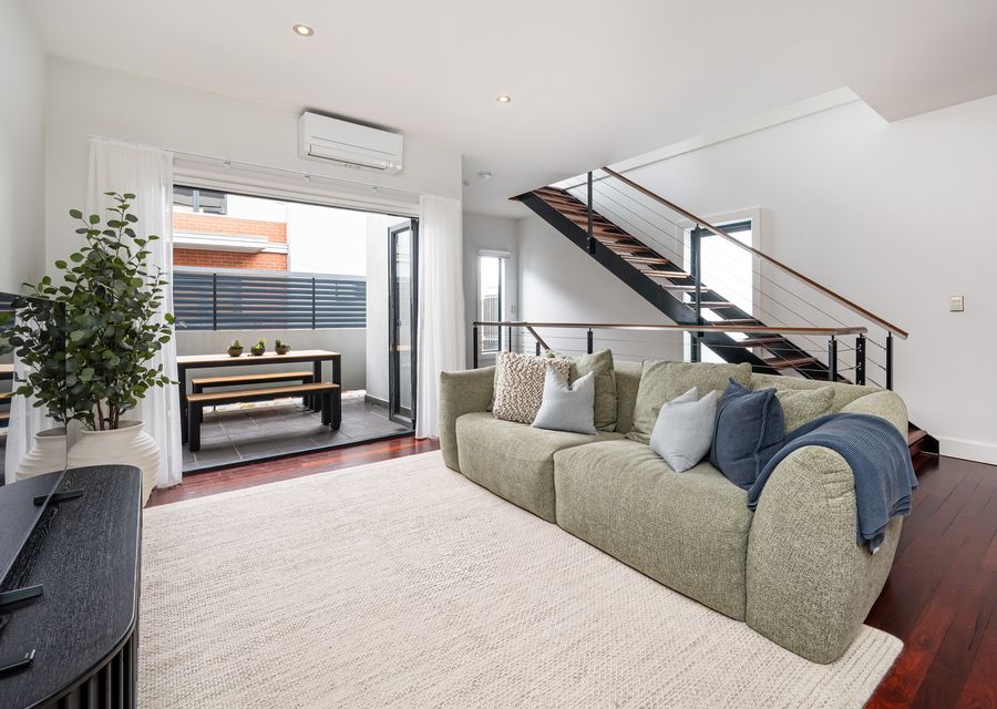 Living space styled with comfort in mind