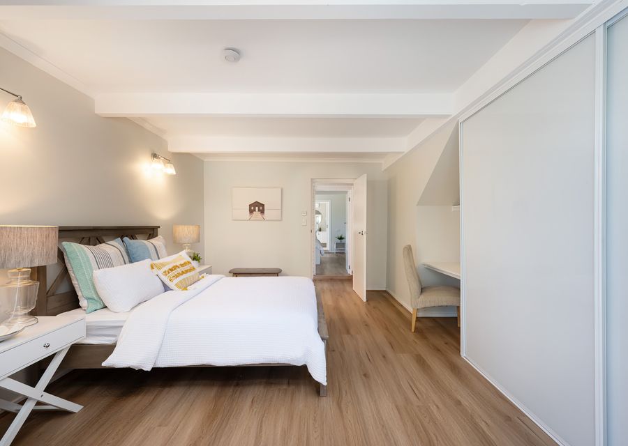 Downstairs to bedroom three