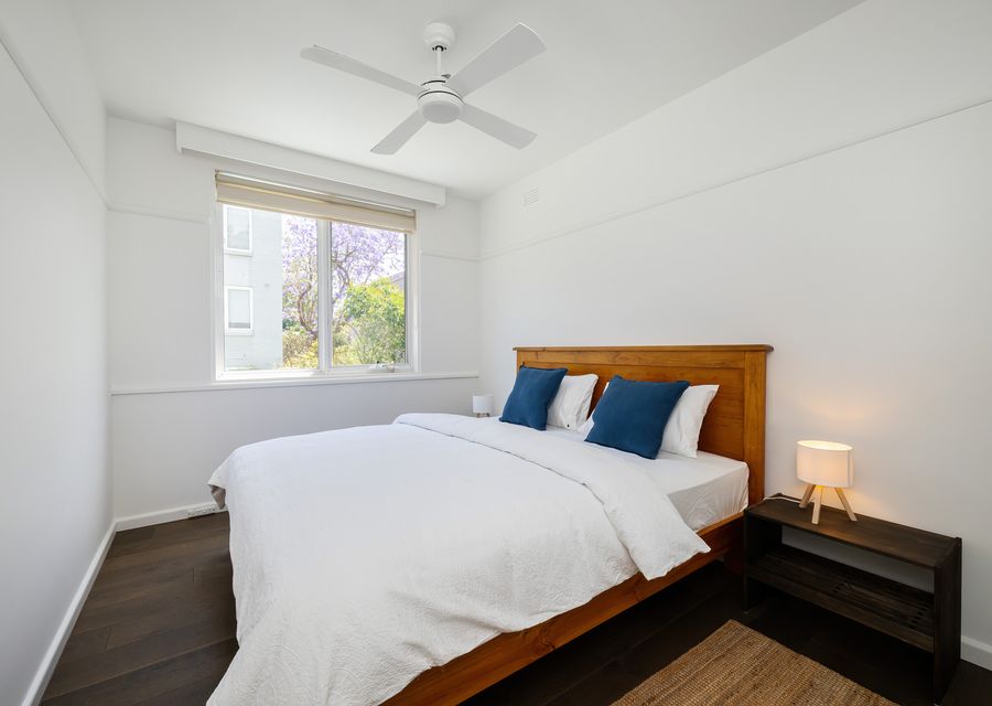 Bedroom one with King bed