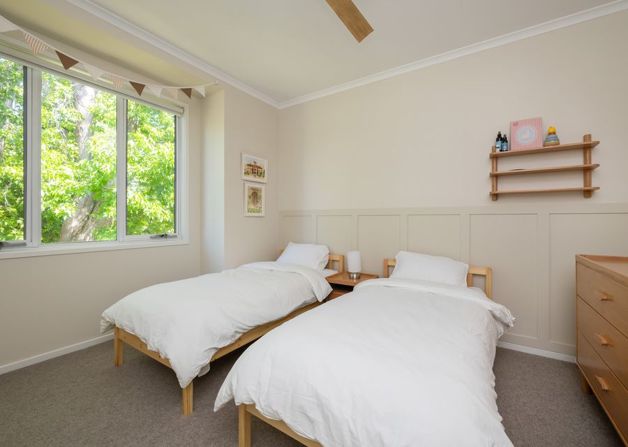 Bedroom three with two singles beds