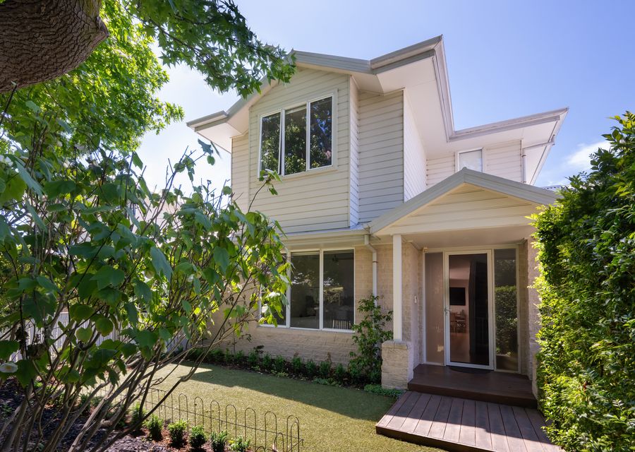 Front entry of house