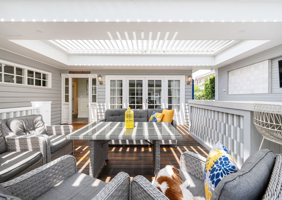 Seamless indoor-outdoor living with a private, stylishly furnished terrace.