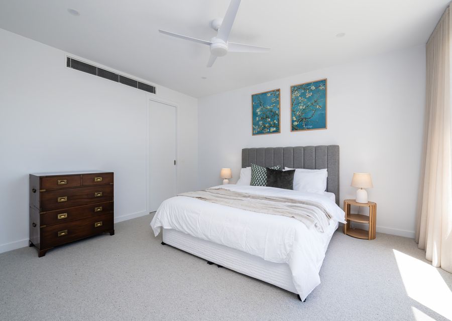 Master bedroom with King bed