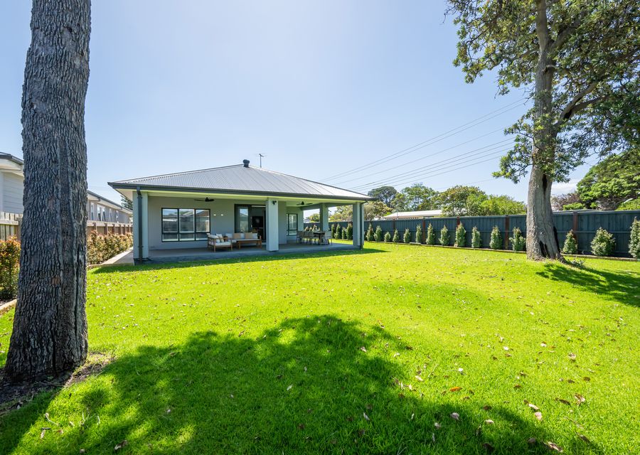 Spacious lawn area, perfect for kids to run and play.