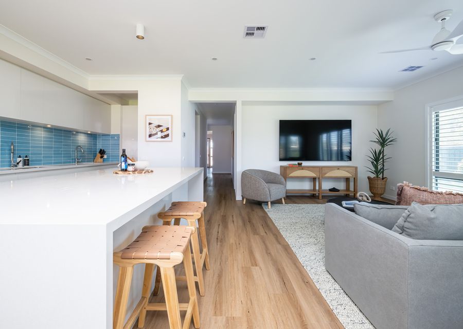 Smart TV in the living area 