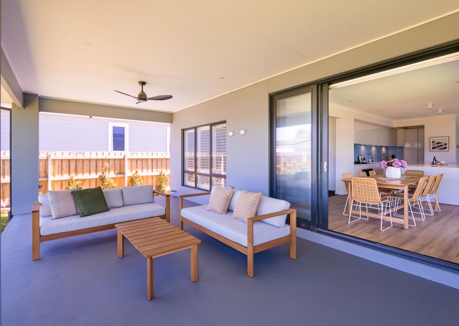 Outdoor seating area 