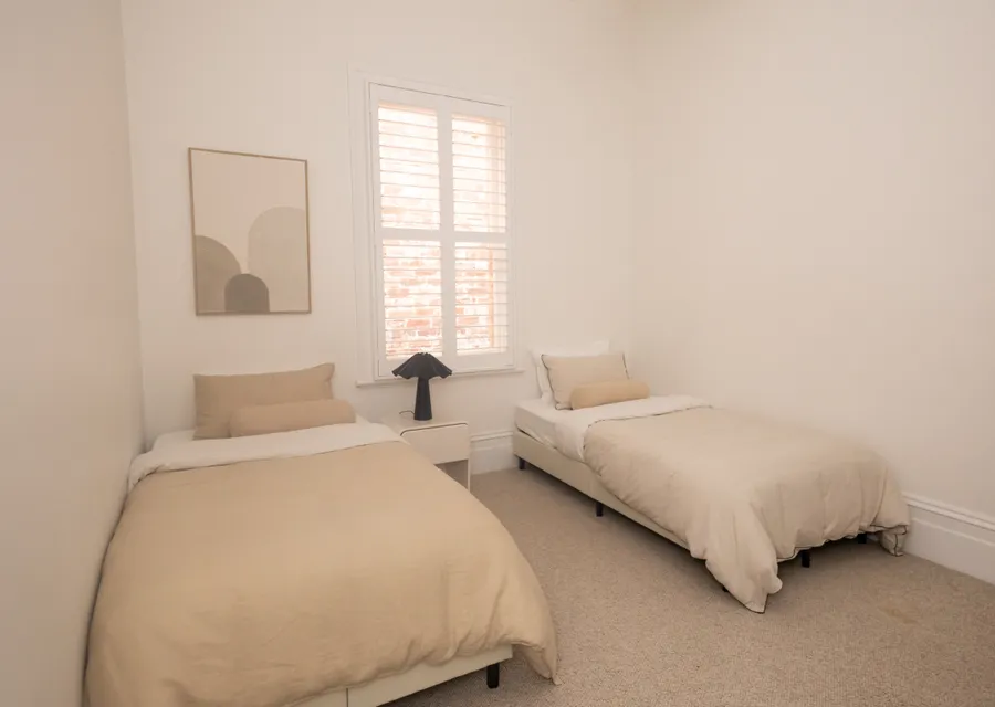 Bedroom three with two singles 