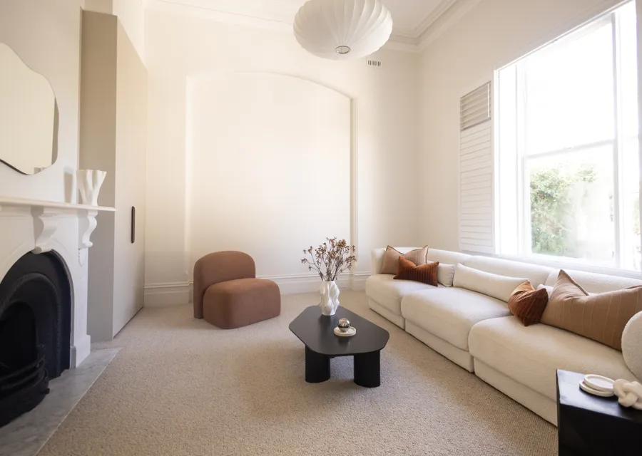 Second living room at the front of the property 