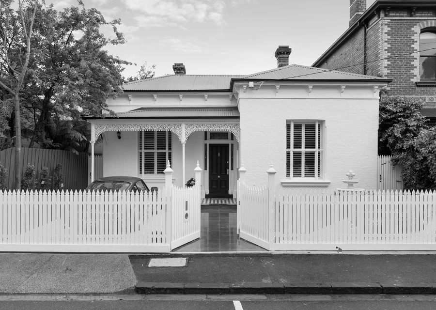 Stunning front facade with off street parking 