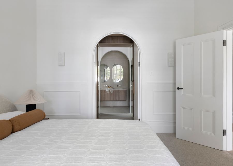 Master bedroom with queen bed, walk through robe and stunning ensuite 