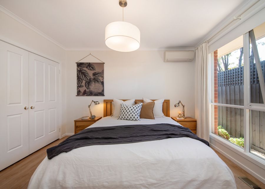 Master bedroom with split system