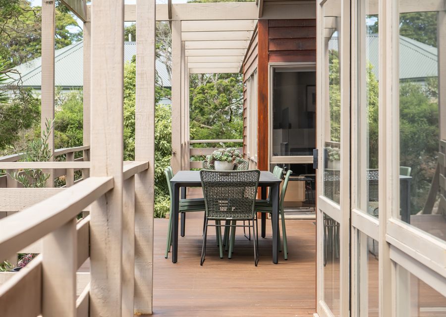 Alfresco dining area 