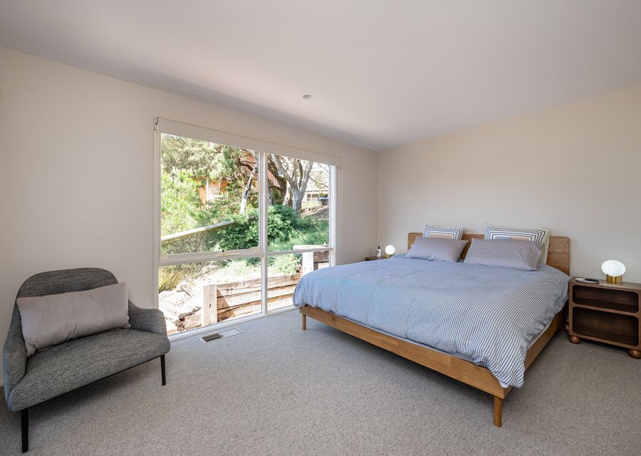 Master bedroom with king bed 