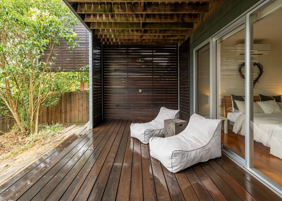 Outdoor seating area