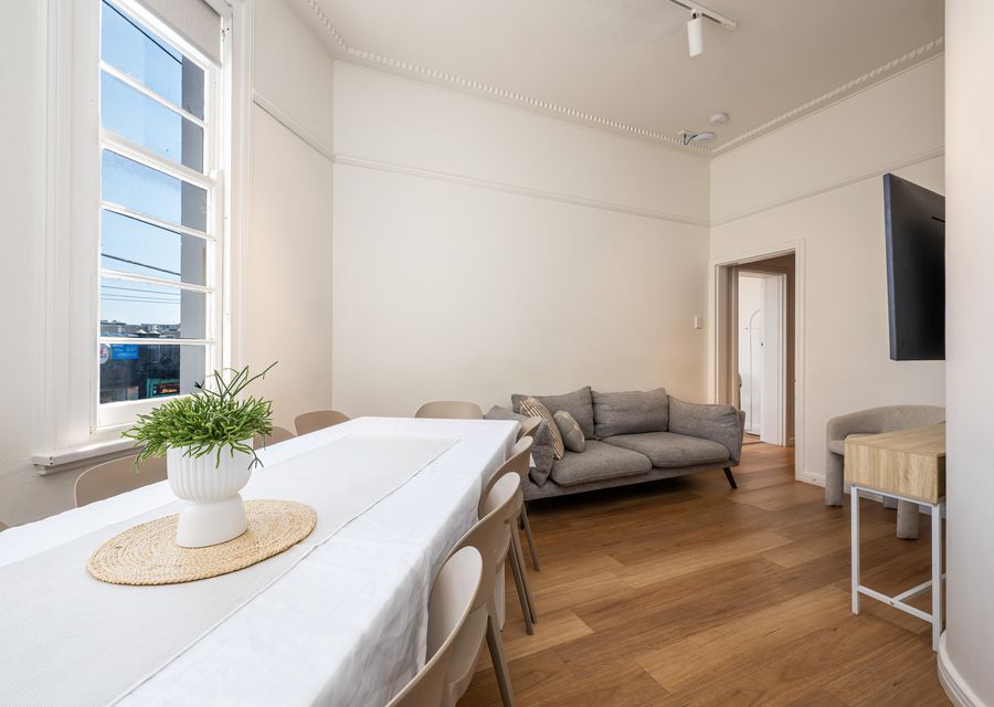 Dining area with plenty of natural light