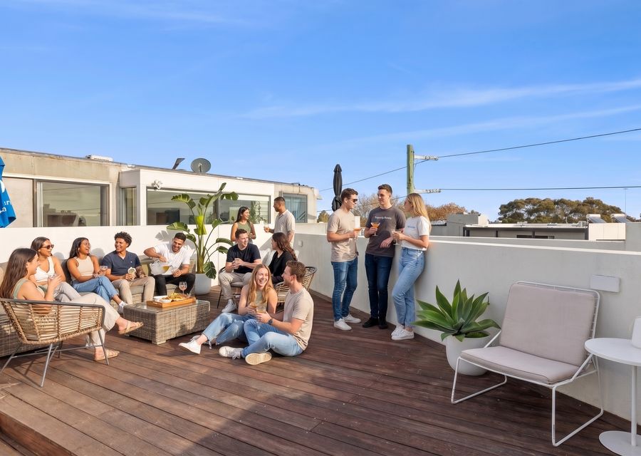 The Barkly Scene with Rooftop Retreat
