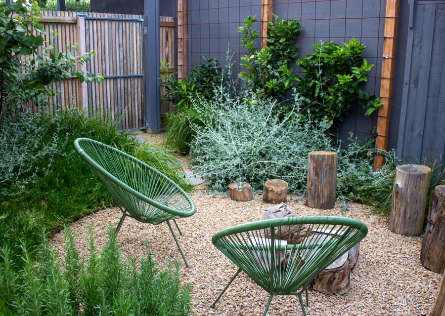 Lush gardens