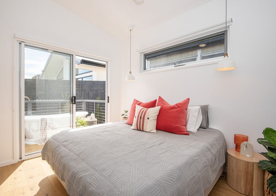 Bedroom 2 with king bed and ensuite