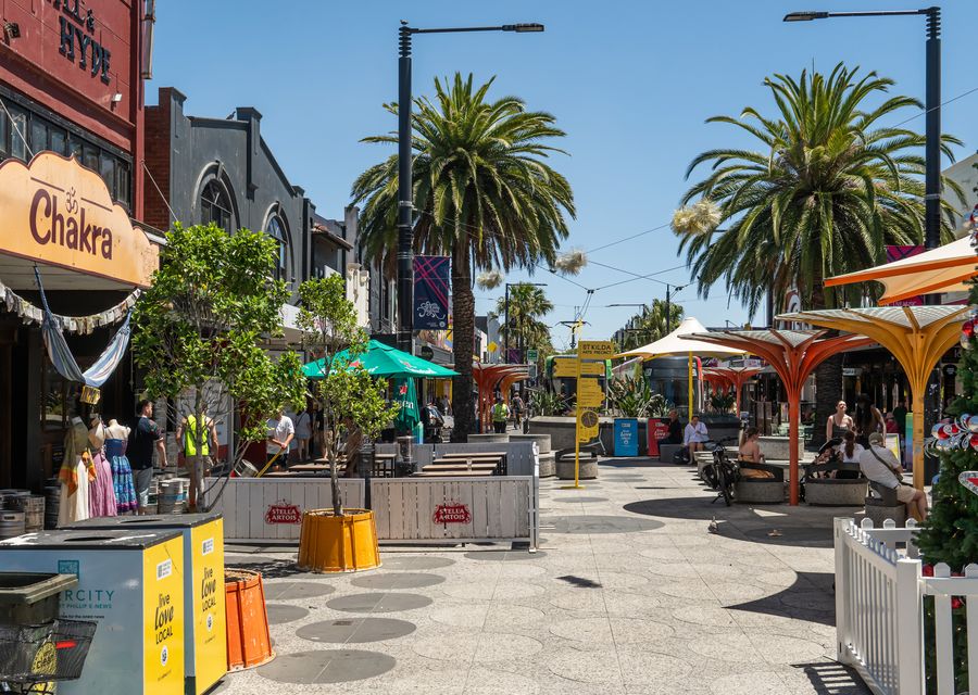 Acland Street - walking distance