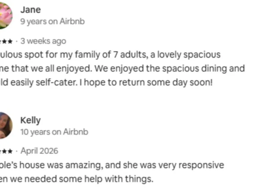 Guests consistently praise the home's comfort, style, and convenient location.