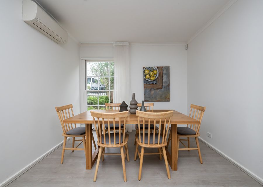 Dining space perfect for family dinners.