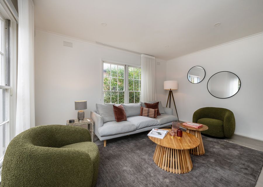 Bright and comfortable living room with plenty of natural light.